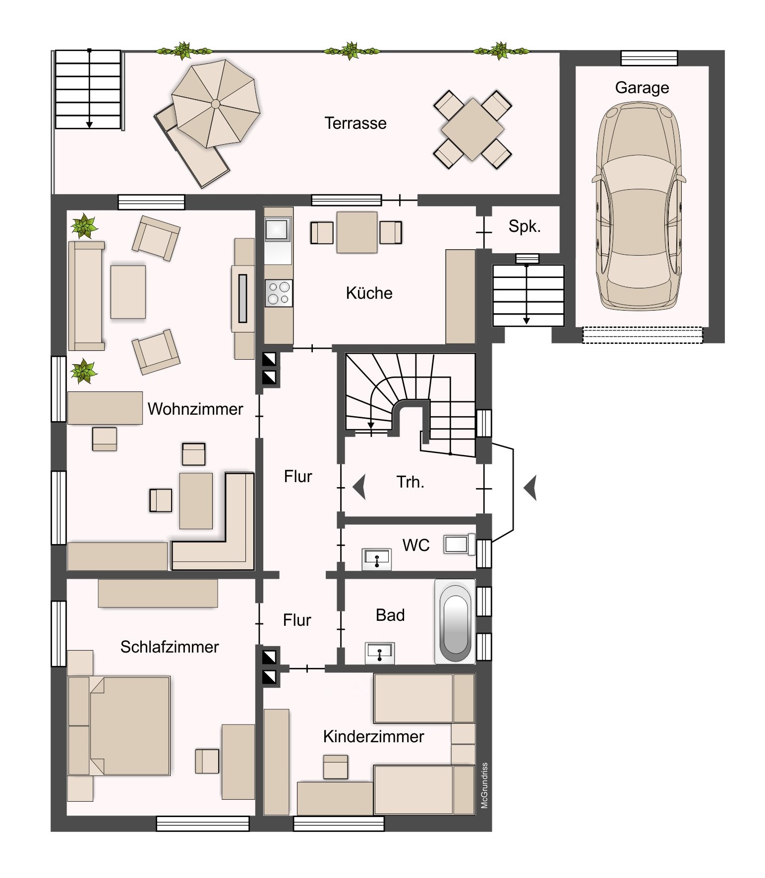 Grundriss EG